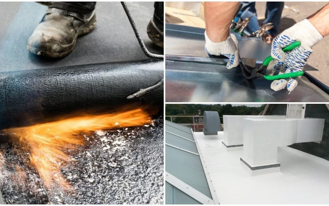 Two Things to Consider Before Repairing Your Commercial or Industrial Flat Roof