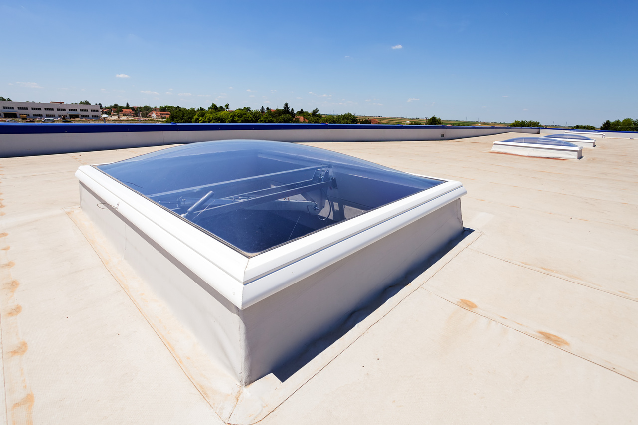 Commercial Flat Roof Skylights | getflatroofing.com