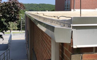 Can You Use Residential Gutters On a Commercial Flat Roof System?