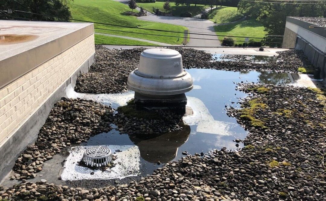 Drainage Systems Commonly Seen on Commercial Flat Roofs